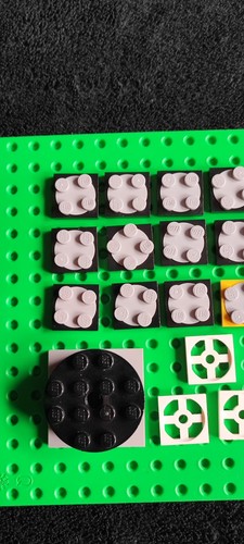 Lego Plattenspieler Drehplatte Scharniere Konvolut Lot Top Base 2x2 4x4 3680 3679 - Bild 2 von 4