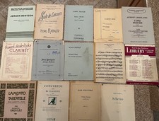 14 Clarinet Solos Sheet Music