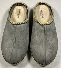 Deer Stags Men's Size 10M Slipperooz Indoor/Outdoor Slipper Wherever Gray 3690