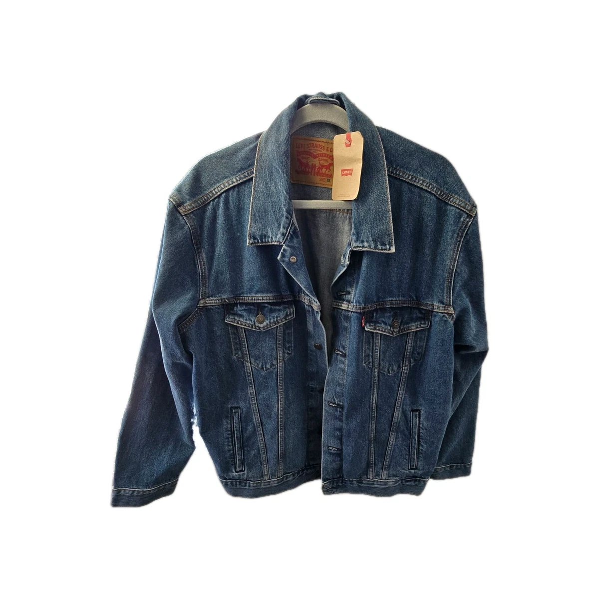 vintage mens levi jean jacket products for sale | eBay