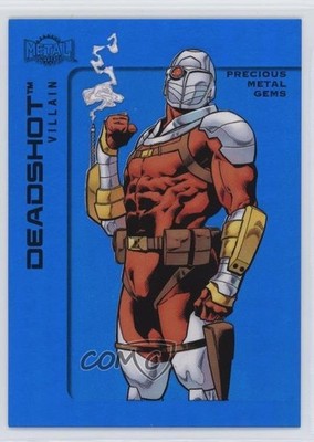 2025 Skybox Metal Universe Batman High Series PMG Blue 33/50 Deadshot #143 1s8q