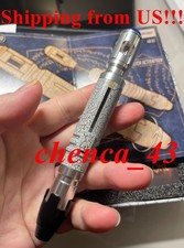 US Now  Doctor Who 10th Metal Sonic Screwdriver NAWYA Replica LED Cosplay Prop