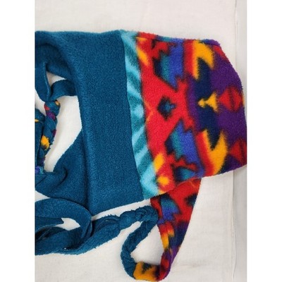Vintage Fleece Auntie Ems Outerwear Geometric Funky Long  display picture 2