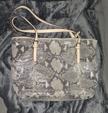Michael Kors Snake Embossed Leather Purse