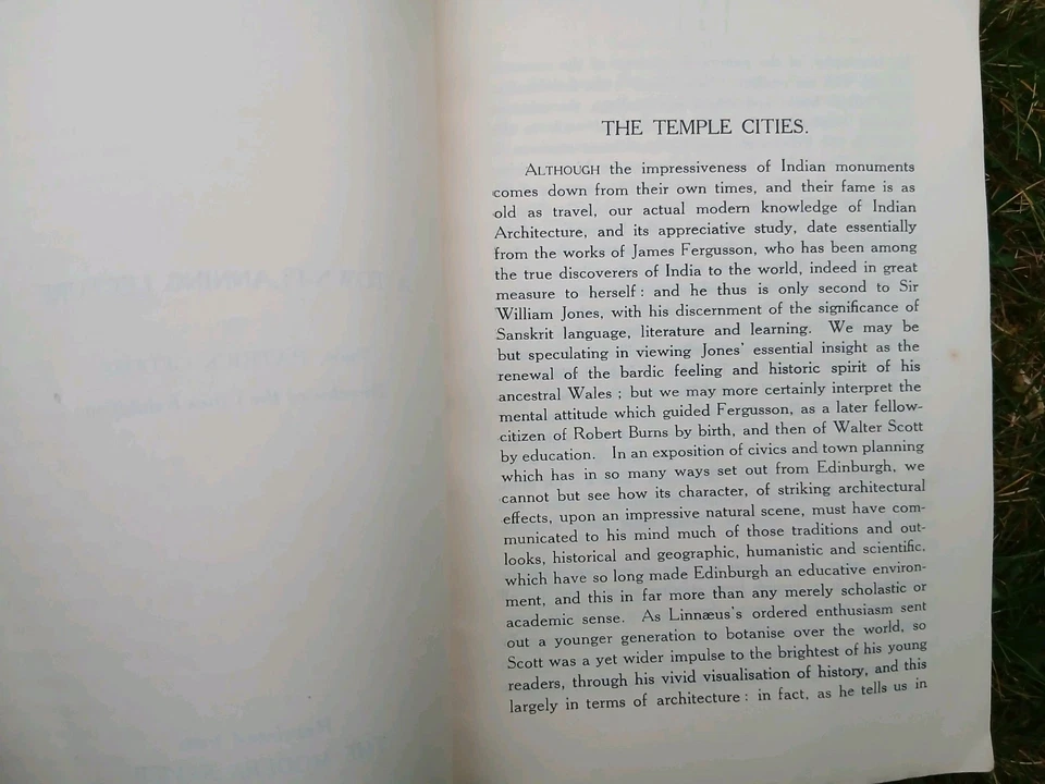 The Temple Cities Prof Patrick Geddes India 1919 - Image 4 of 4
