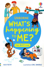 Usborne What's Happening to Me?  The Boy One - Puberty Paperback, Very Good
