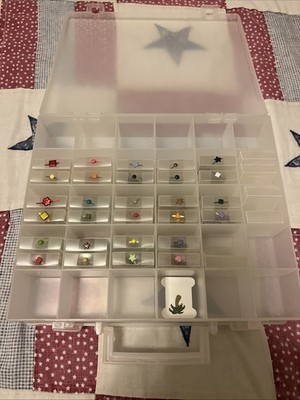 Cropper Hopper Embellishment Organizer  w/scrapbooking Brads Included