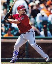 TUFFY GOSEWISCH  ARIZONA DIAMONDBACKS   ACTION SIGNED 8x10