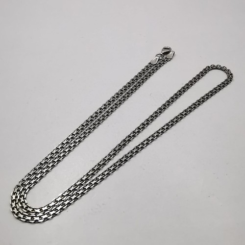 Collana catena gioielli vintage bellissima argento sterling 925 firmata 6,69g - Foto 8 di 8