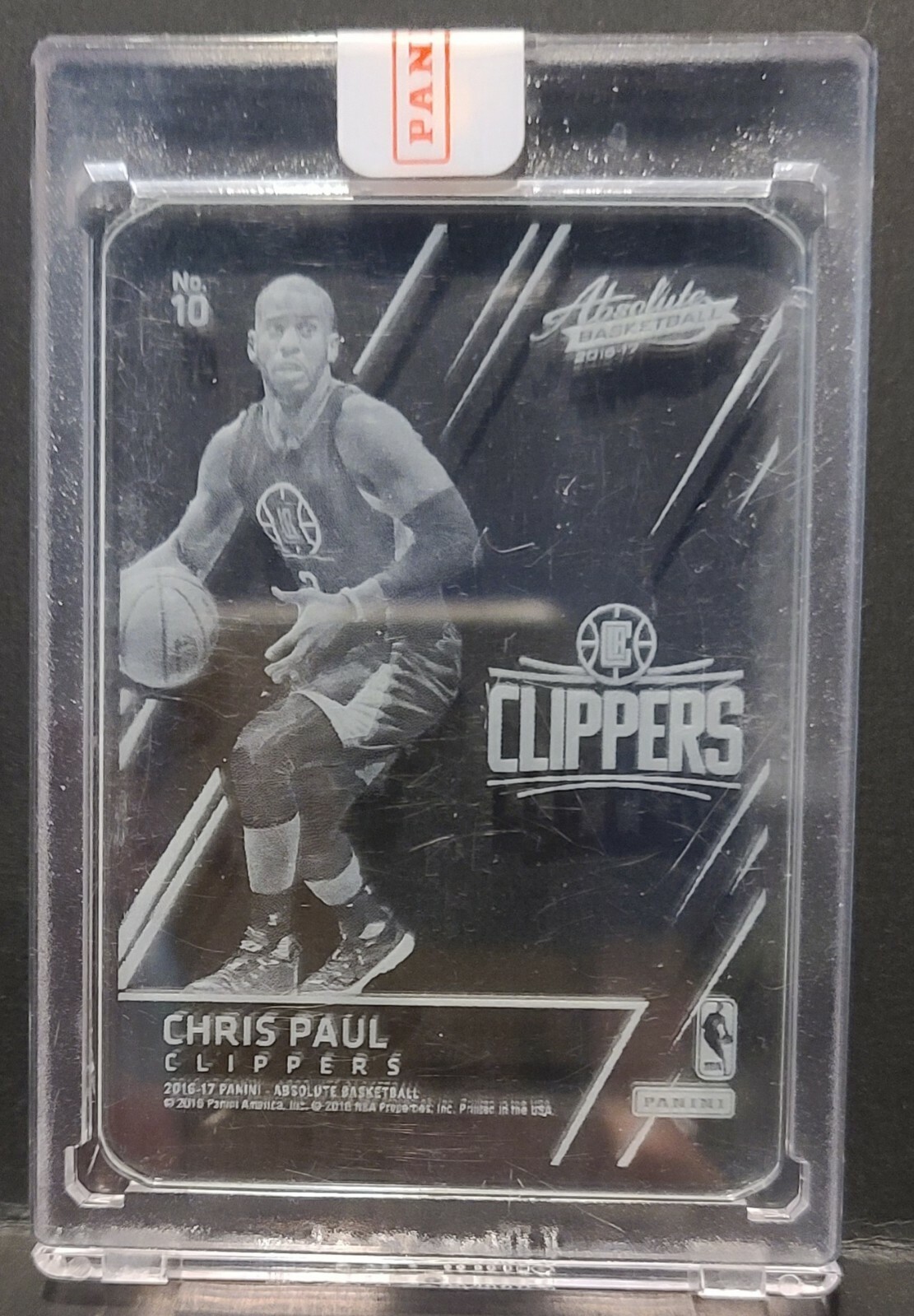 2016-17 Panini Absolute Memorabilia Glass Chris Paul #10 SSP