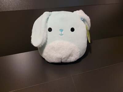 Buttons the Blue Bunny w/Tag 8'' Squishmallow Easter 2020 Series Fuzzy Ears/Belly