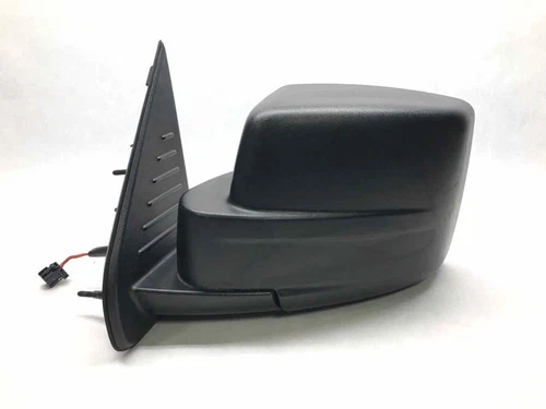 2008-2012 Jeep Liberty Left Driver Side Black Textured Power Door Mirror No Heat