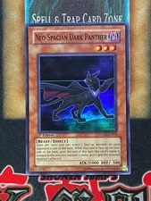 Yugioh Neo-Spacian Dark Panther POTD-EN005 Super Rare 1st Ed NM