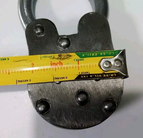 Weinkeller Vorhängeschloss mit zwei Skelettschlüsseln - strapazierfähiger Weinkeller 4,25" Schloss - Bild 8 von 8