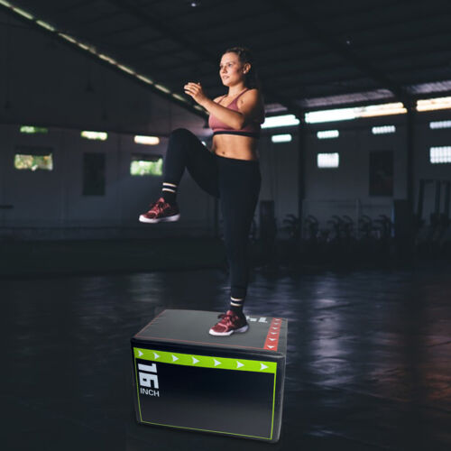 3 In 1 Foam Plyometric Jump Box Jump Training & Conditioning-Plyo Jump Box - Picture 5 of 9
