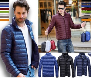 white goose down jacket