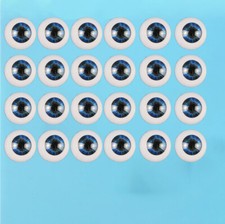 12Pairs 22mm Acrylic Eyes for Reborn Baby Dolls BJD Dolls Eyeballs Kits DIY Doll