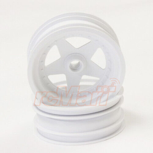 Kyosho Scorpion 2014 2.2 Inch Front Rim White EP 2WD RC Cars Buggy #SCH005W - Picture 1 of 2