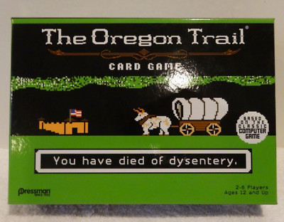 SEALED The Oregon Trail Card game Based on PC game Complete Unopened Cards