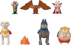 Fisher-Price DC League of Super-Pets Preschool Toys Figure Multipack with 