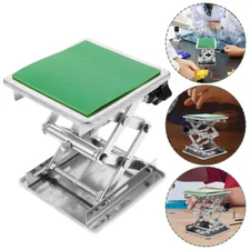Lift Jack Table Stand Mini Laboratory Lifting Platform Manual Stainless Steel