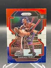 2022 Panini Prizm WWE DAMIAN PRIEST #101 Red WHITE BLUE Prizm 
