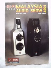 HIFI MALAYSIA AUDIO SHOW, 2/98, DENON, DITTON, TANNOY,CASTLES,PHILIPS,LOVAN,SONY