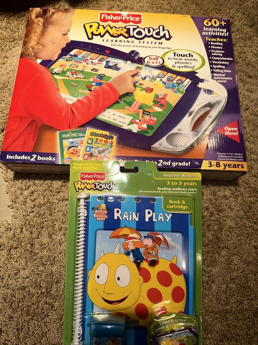 Fisher Price Power Touch Learning System With 1 Book Grade 3-8 Yrs