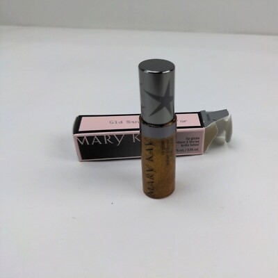 Mary Kay Gld Sqns / Flcns d'or 020420 Gold Sequins Falcons D'or Lip Gloss .27 oz