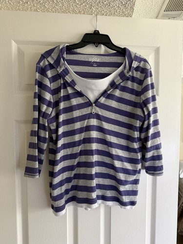 Women’s Style &Co. Hoodie Shirt Size XL