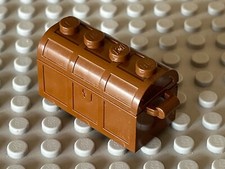 Coffre LEGO OldBrown container 4738b / set 6285 6274 6276 6270 6071 6077 6081...