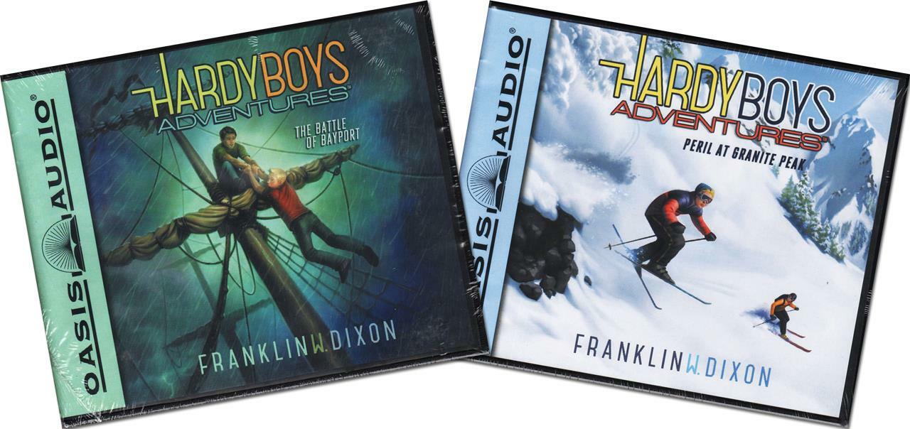 New 20 Sets HARDY BOYS Adventures Series Unabridged Audio CDs Franklin Dixon