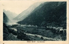 Old postcard Gavet - general view (247294)