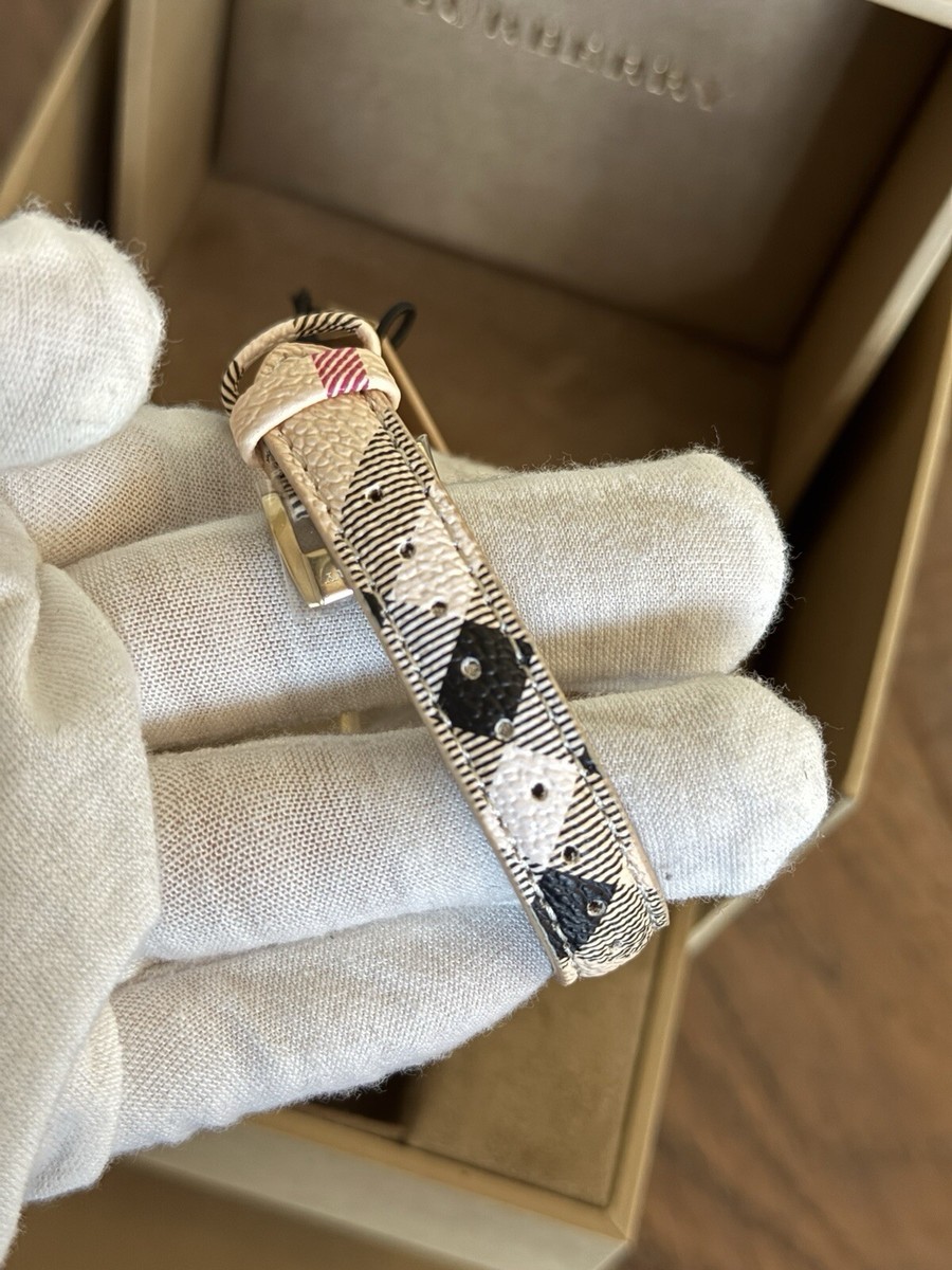 Burberry Ladies Watch The Classic City 26mm Diamond Yellow Gold