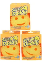 3 Scrub Daddy Sponges Non-Scratch 