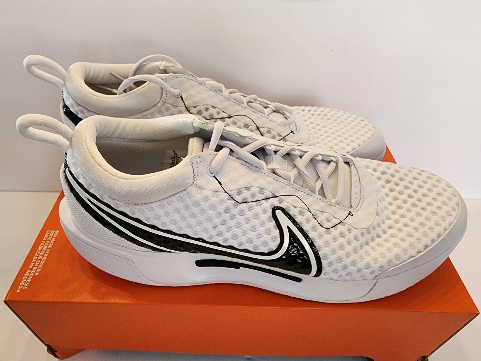 Nike Air Zoom Court Pro HC Hard Court Tennis Size 10.5 DH0618-100 BOX ...