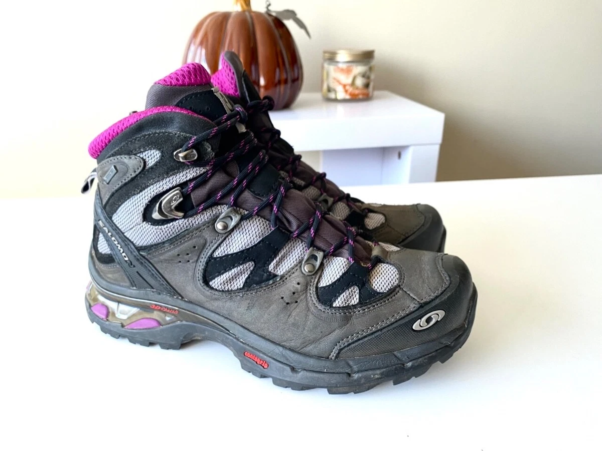 Salomon Comet 3D GTX Gore Tex Women s Trail Hiking Boots Size 8.5