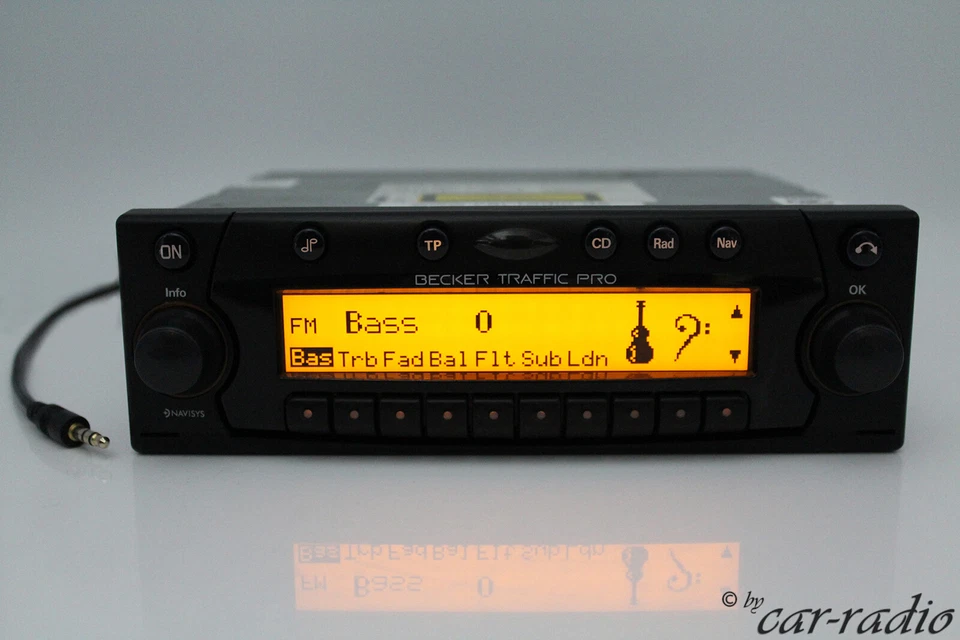 Becker Traffic Pro BE4720 AUX-IN MP3 Navigationssystem CD-R Autoradio Navigation - Bild 4 von 4