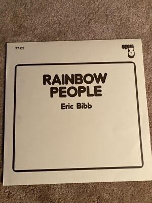Eric Bibb - Rainbow People VINYL LP Opus 3 1977 SWEDEN PRESS EX/VG+