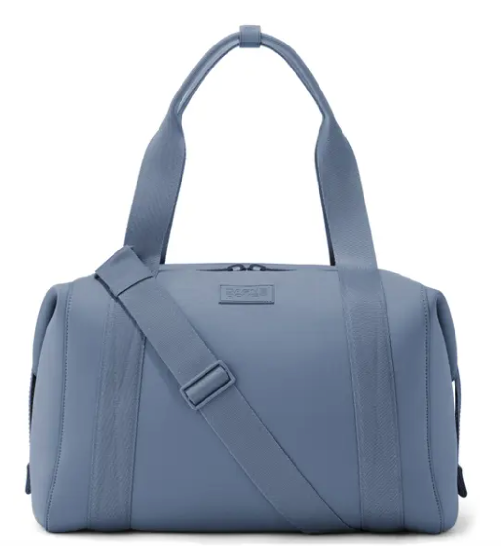 Dagne Dover Landon Medium Neoprene Carryall Ash blue | eBay