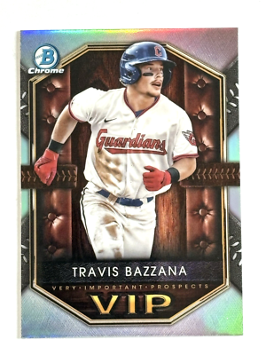 2025 Bowman Chrome Travis Bazzana Very Important Prospects Card