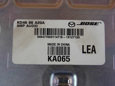 CX-5) BOSE アンプ KD46 66 A20A ☆ KD4666A20A (KE2FW) BOSE CX-5