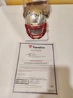 TOM BRADY signed PATRIOTS mini helmet FANATICS COA Full letter LOA BUCCANEERS
