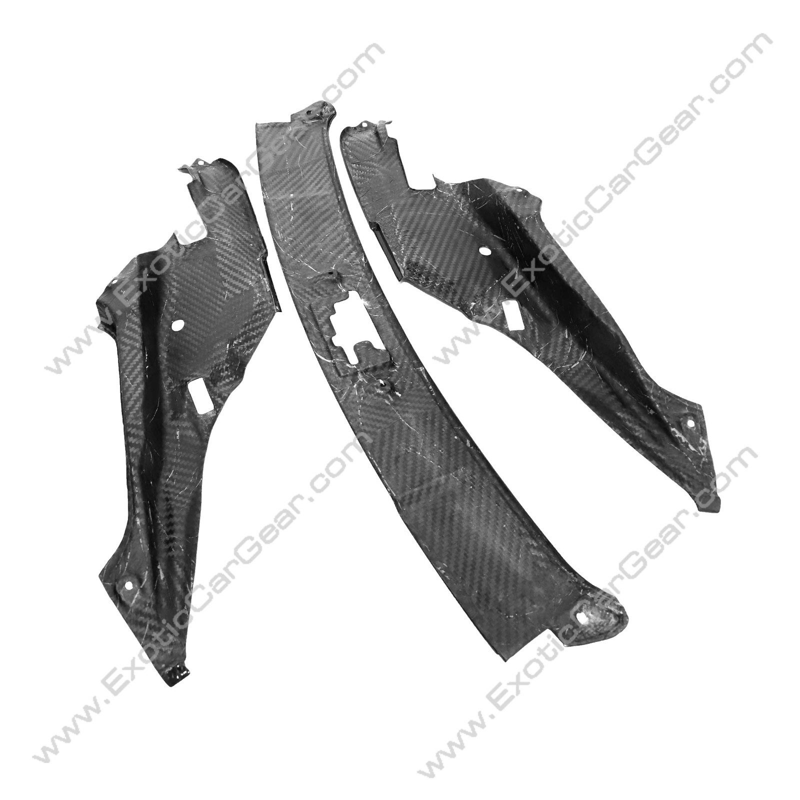 Lamborghini Gallardo Carbon Fiber Front Trunk Trim
