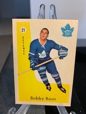 Bobby Baun 1959-60 Parkhurst #21 - Toronto Maple Leafs 