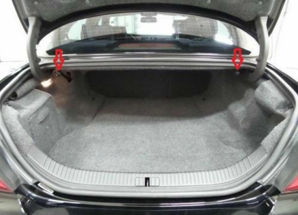 Red de carga estilo sobre maletero trasero para JAGUAR S-Type 1999-2008 XKR 2000-2006 Foto 3 de 4