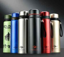 Vacuum Insulated Thermos Flask Hot Water Bottle Leak Proof Coffee Pot 0.8 -1.6 L
