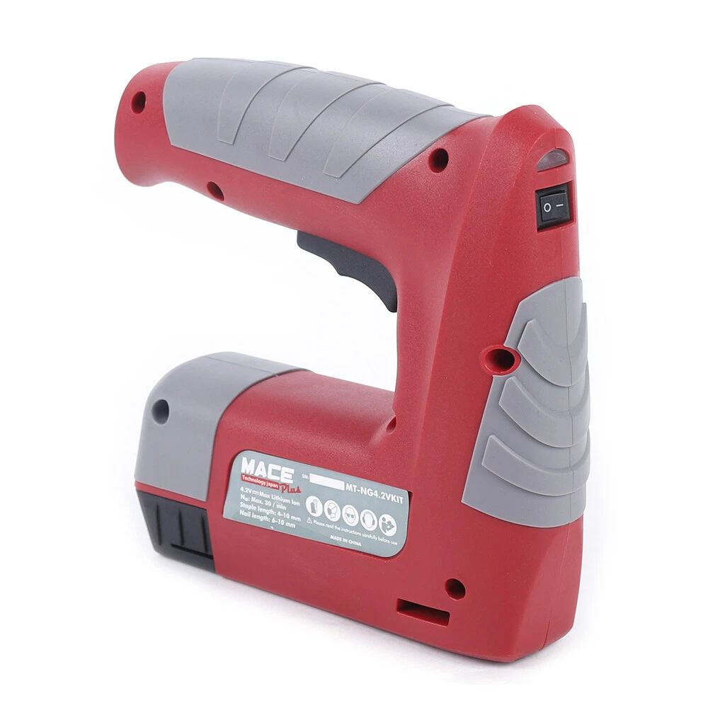 Cordless Lithium Electric Nail Gun USB Rechargeable Small Portable 1500mAh  Lithium Battery Nail Gun For Books Woodworking Tools - AliExpress