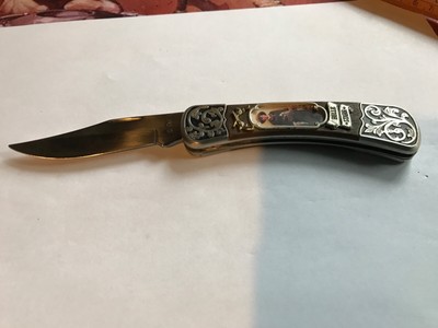 Franklin Mint  Taschenmesser, Wild West Series, Belle Star