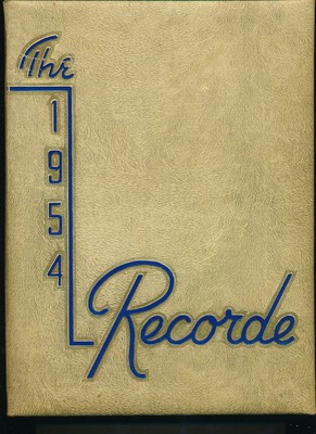 Garden City Mi Garden City High School Yearbook 1954 Michigan